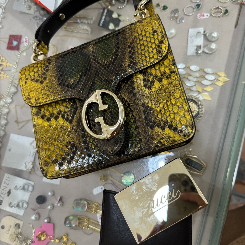Gucci Python Bag - Vintage Limited Edition - image 3